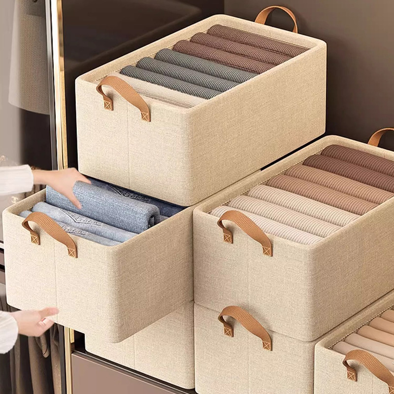 Baby Clothes Organiser - 1pc Clothes Storage Basket Oxford Cloth