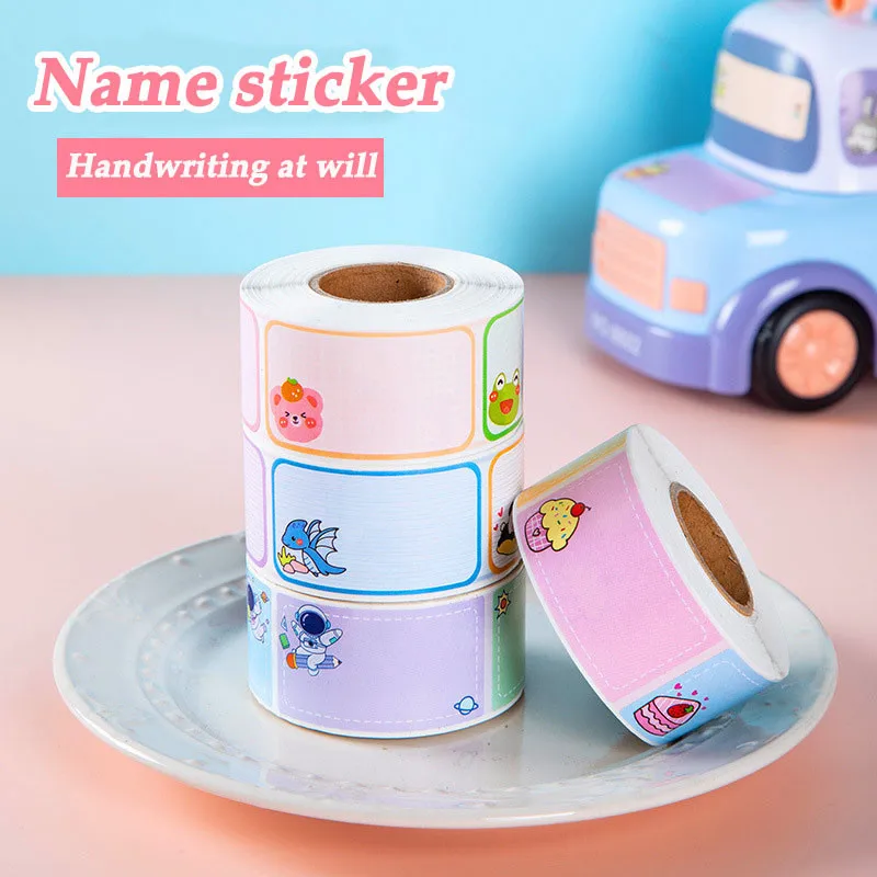 Baby Clothing Labels - Cartoon sticker marking waterproof and tear