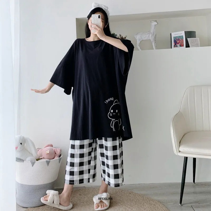 Summer Short Set - Kích Thước Lớn 6XL 150KG Thu