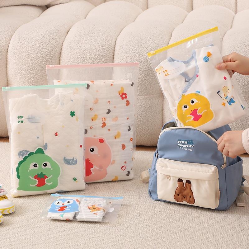 Baby Clothing Labels - 5Pcs Cartoon Baby Clothing Storage Bags