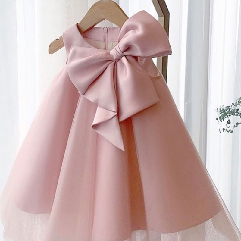 Baby Clothing For Summer - Mùa Hè 2021 Nơ Lớn Đầm