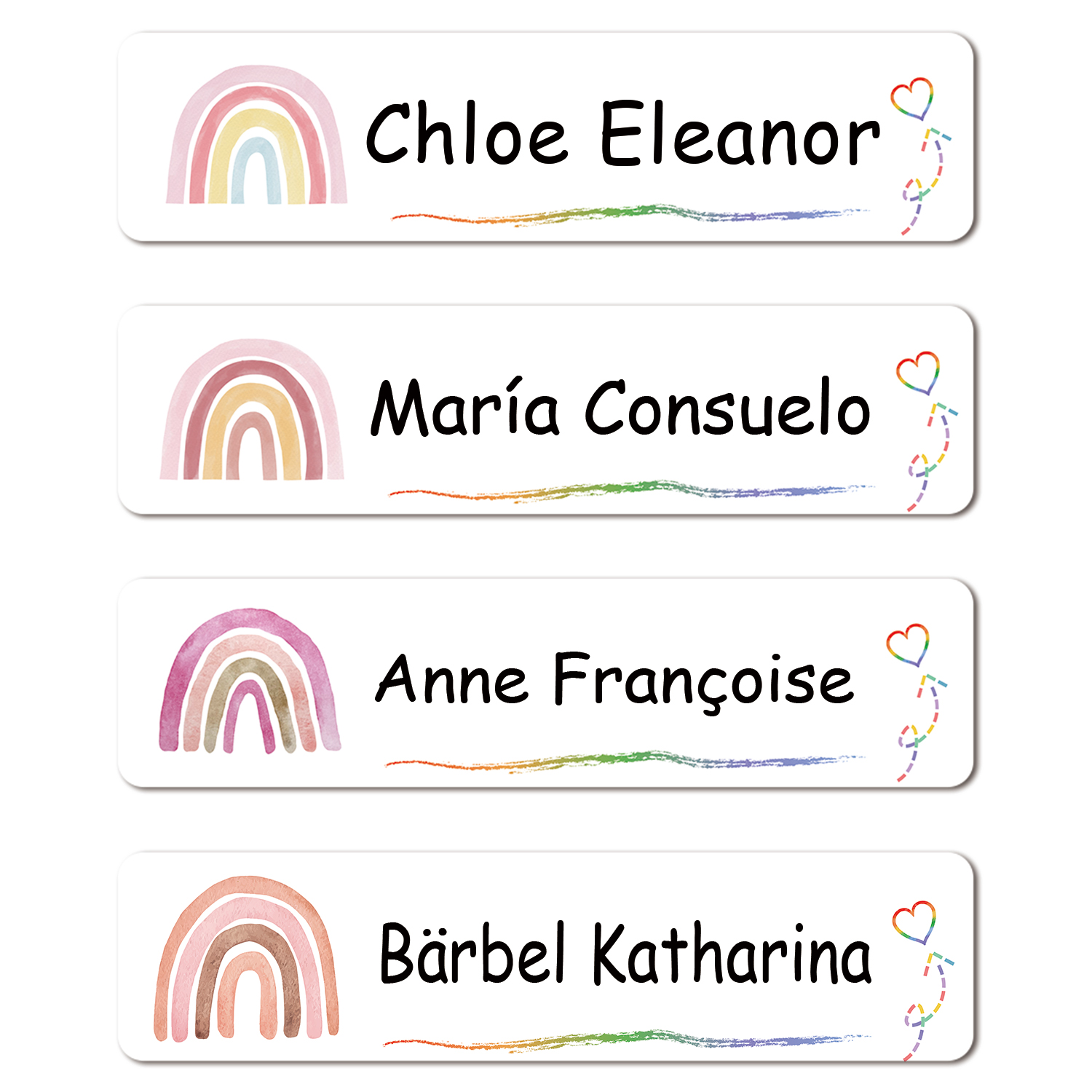 Baby Clothing Labels - 80/160/240pcs Personalized Name Stickers Custom Waterproof