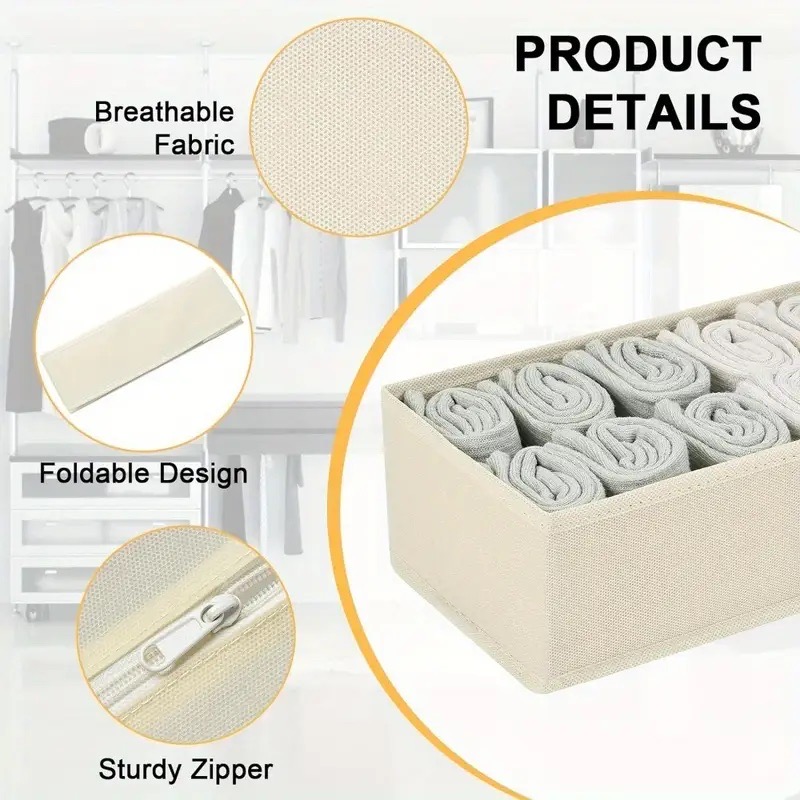 4pcs Foldable Drawer Organizer - đánh giá và giá Baby Clothes Organiser