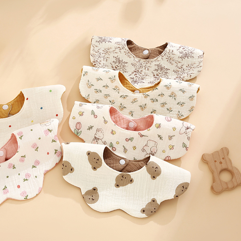 1-Pack Newborn Bibs, Reversibl - đánh giá và giá Printed Bibs Pack