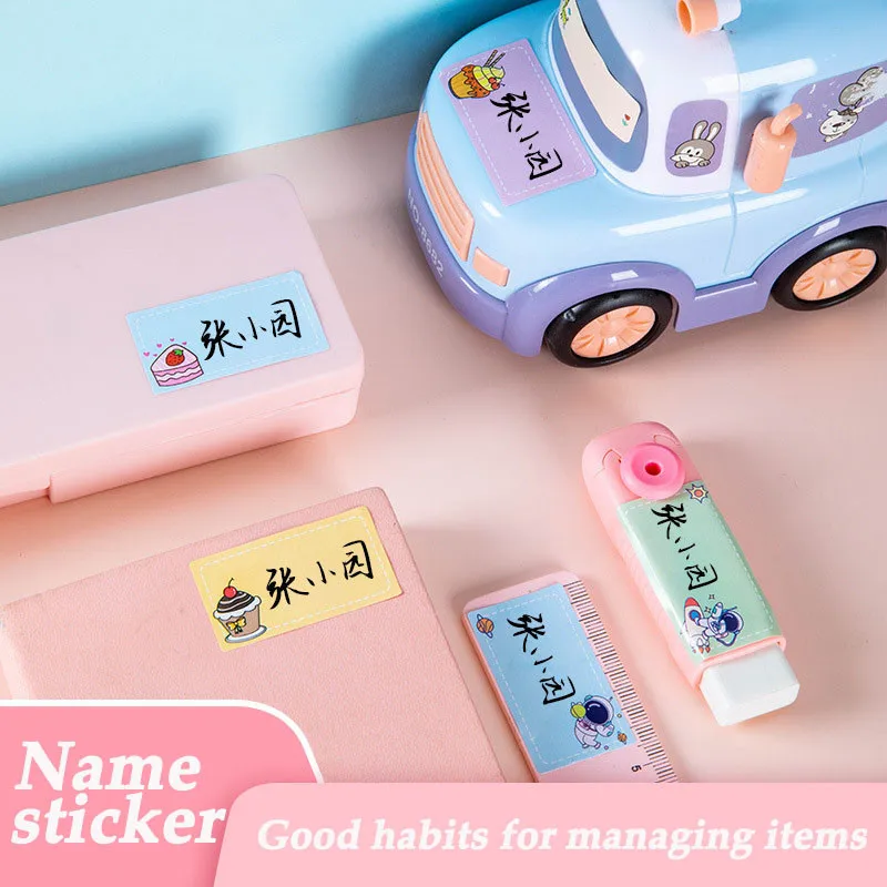 Cartoon sticker marking waterp - đánh giá và giá Baby Clothing Labels