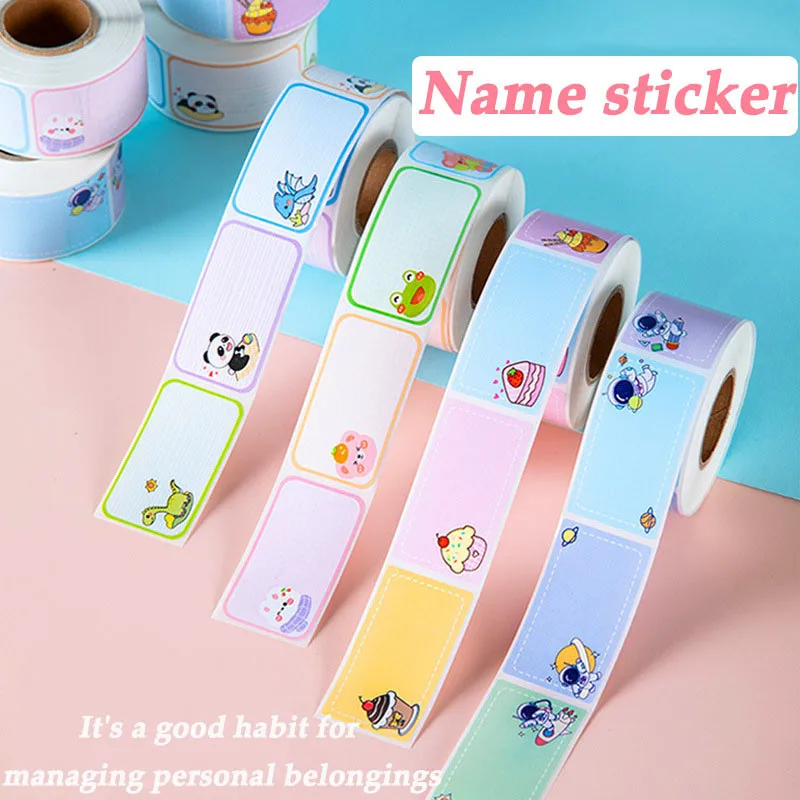 Cartoon sticker marking waterp - đánh giá và giá Baby Clothing Labels
