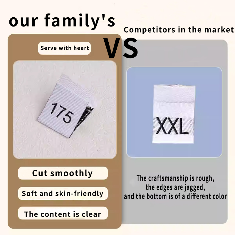 Factory sells clothing size la - đánh giá và giá Baby Clothing Labels