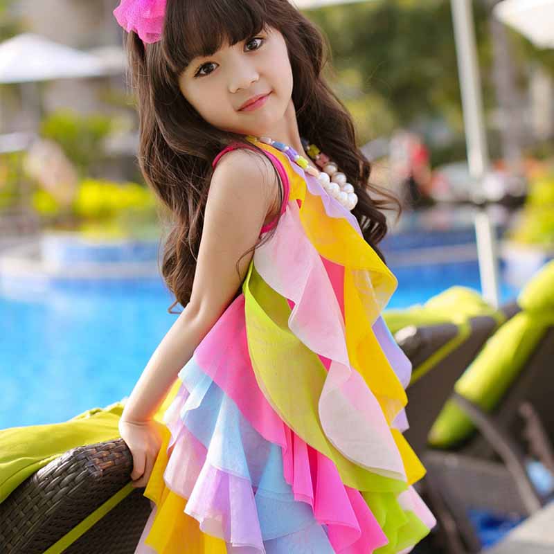 Mùa Hè Bé Gái Đầm Không Vòng C - đánh giá và giá Baby Clothing Line