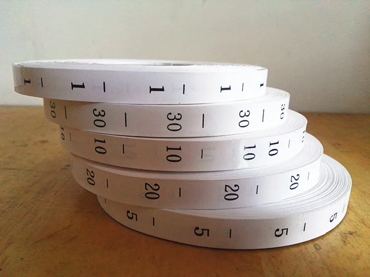 3000PCS/Roll 1-100 Number Size - đánh giá và giá Baby Clothing Labels