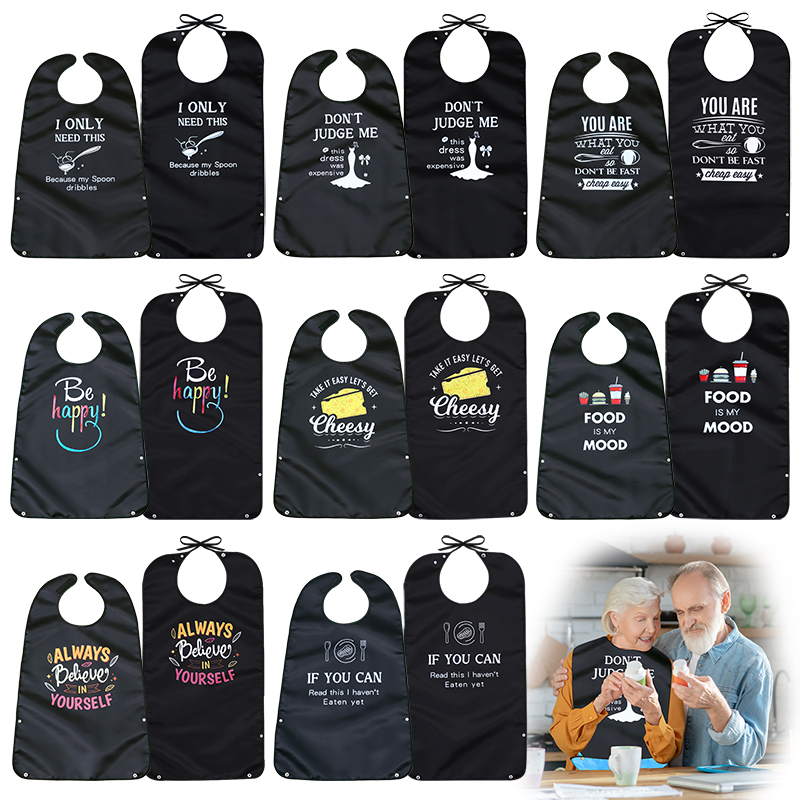 2-Pack Dining Bibs for Seniors - đánh giá và giá Printed Bibs Pack
