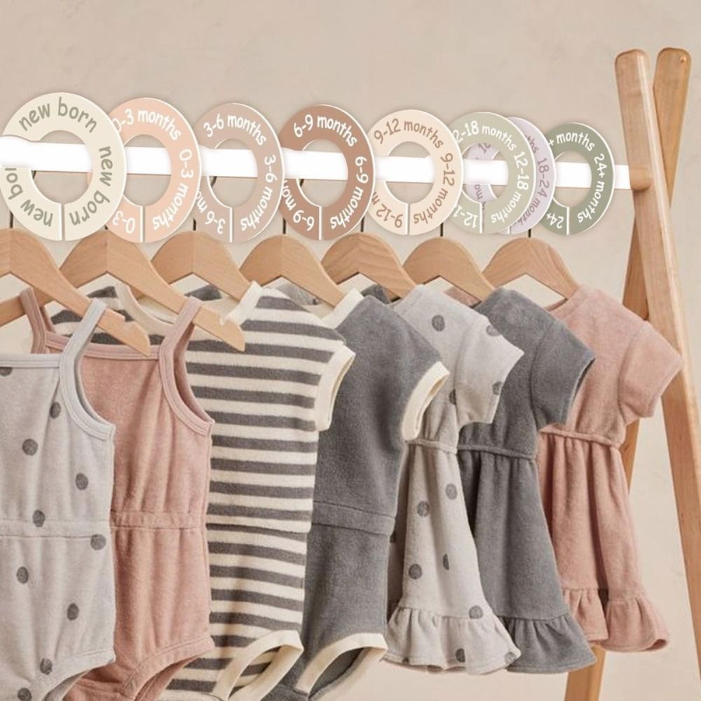 68/9Pcs Organizing Hangers Bab - đánh giá và giá Baby Clothing Hanger Dividers