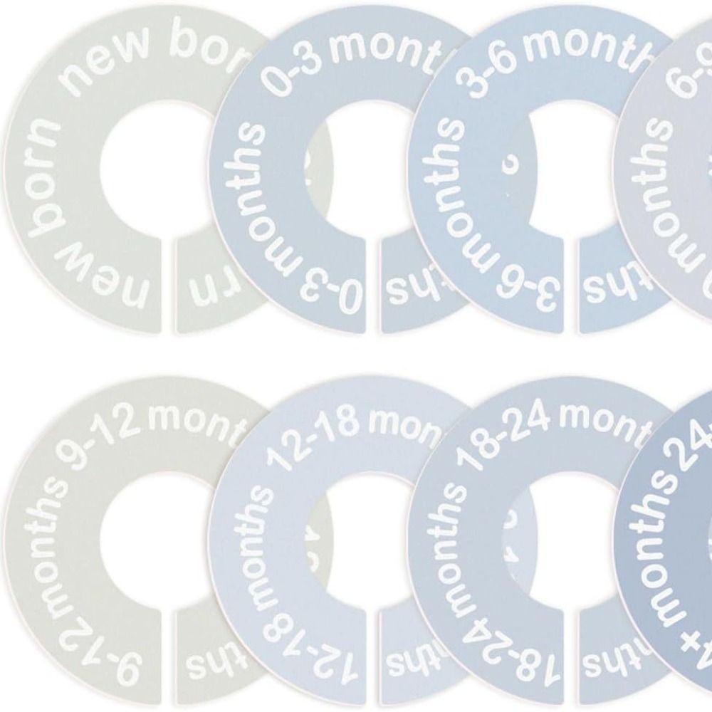 68/9Pcs Organizing Hangers Bab - đánh giá và giá Baby Clothing Hanger Dividers