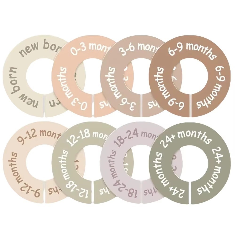 68/9Pcs Organizing Hangers Bab - đánh giá và giá Baby Clothing Hanger Dividers