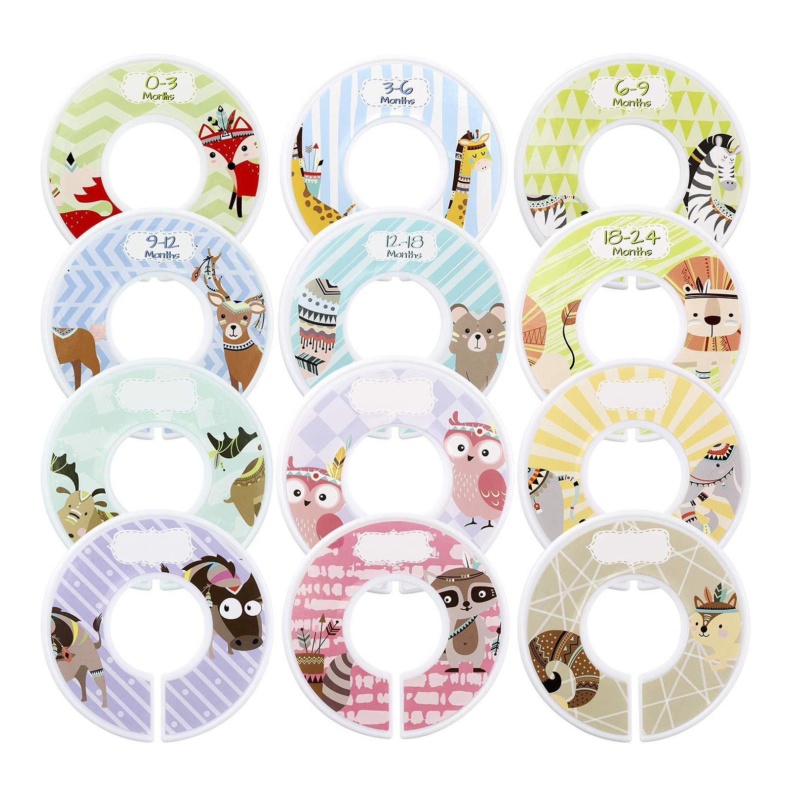 Infant Baby Clothes Closet Han - đánh giá và giá Baby Clothing Hanger Dividers