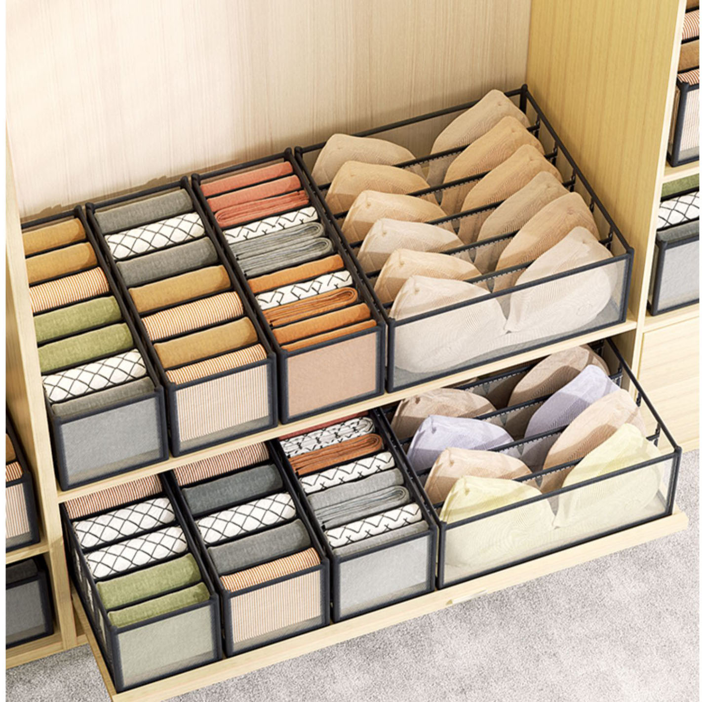 Quần Lót Hộp Lưu Trữ Nhà Tủ Qu - đánh giá và giá Baby Clothes Organiser