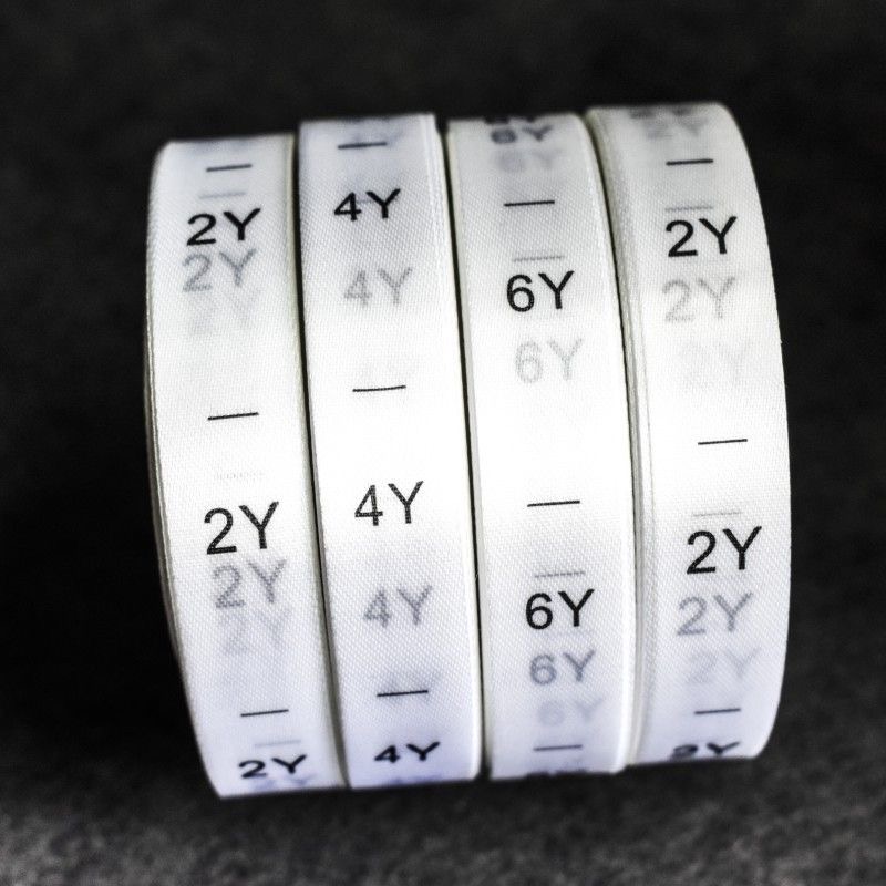 1000pcs/roll  kids size labels - đánh giá và giá Baby Clothing Labels