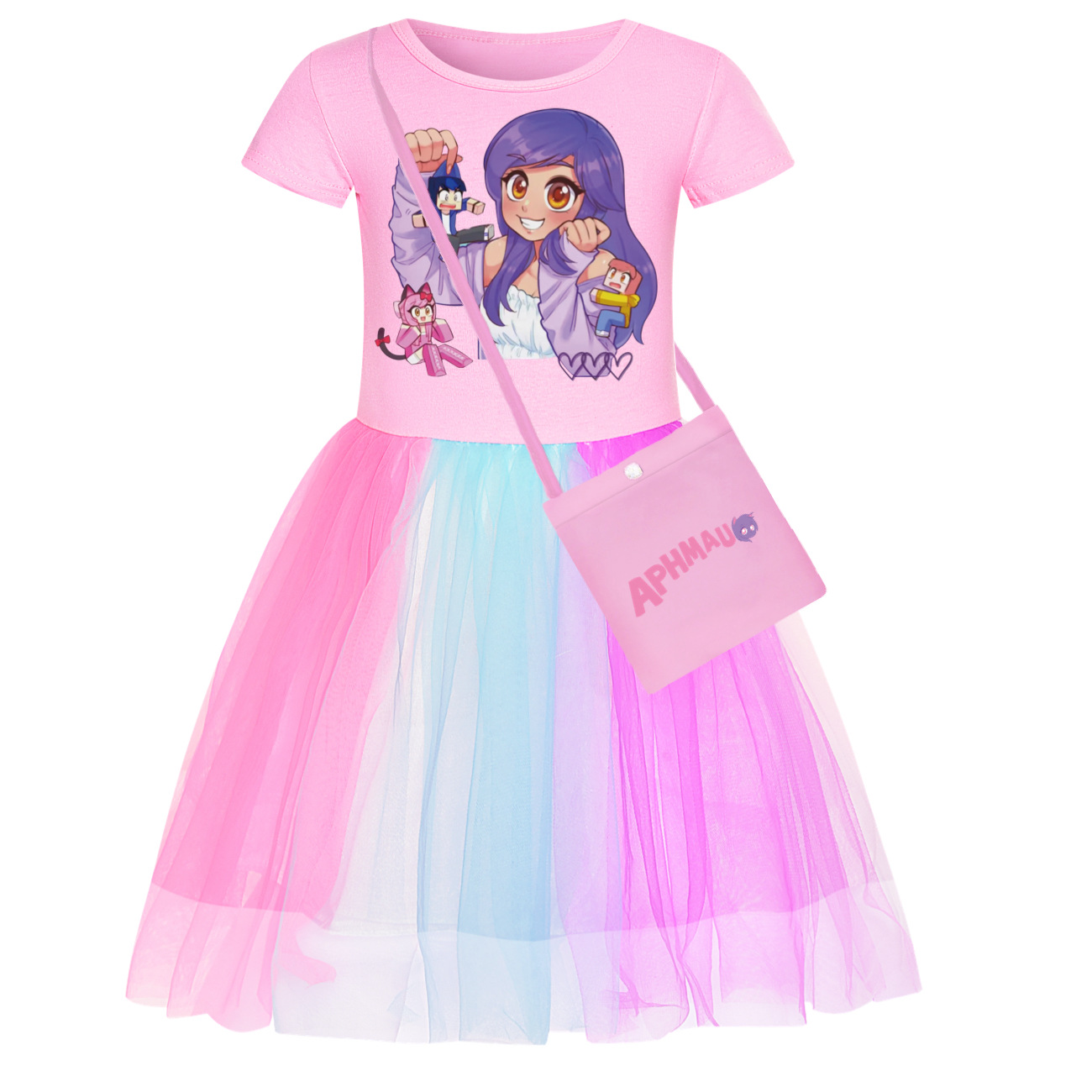 Aphmau Dress Kids Cute Short S - đánh giá và giá Baby Clothing Line