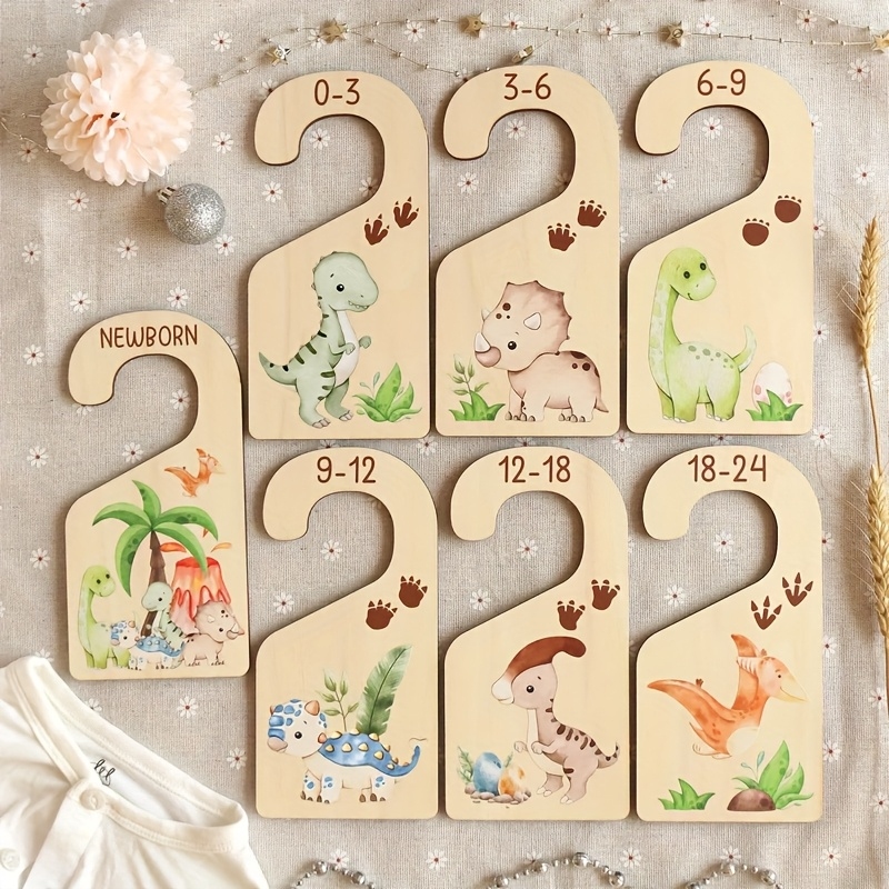 7pcs Dinosaur Baby Clothes Div - đánh giá và giá Baby Clothes Organiser