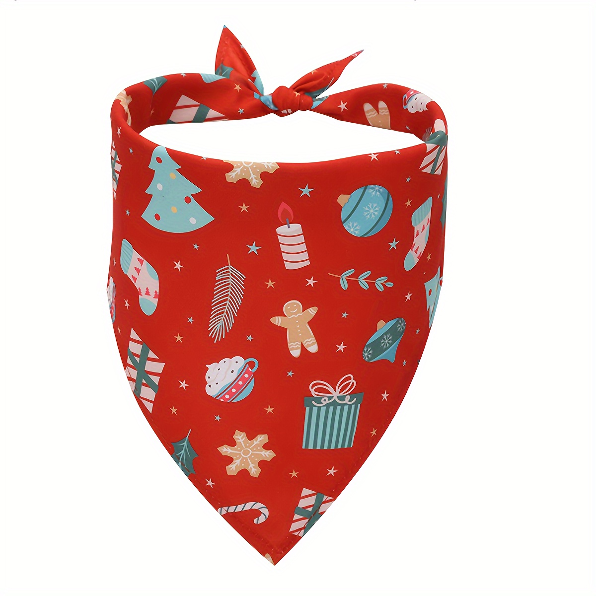 2-pack Christmas dog scarf, Ch - đánh giá và giá Printed Bibs Pack