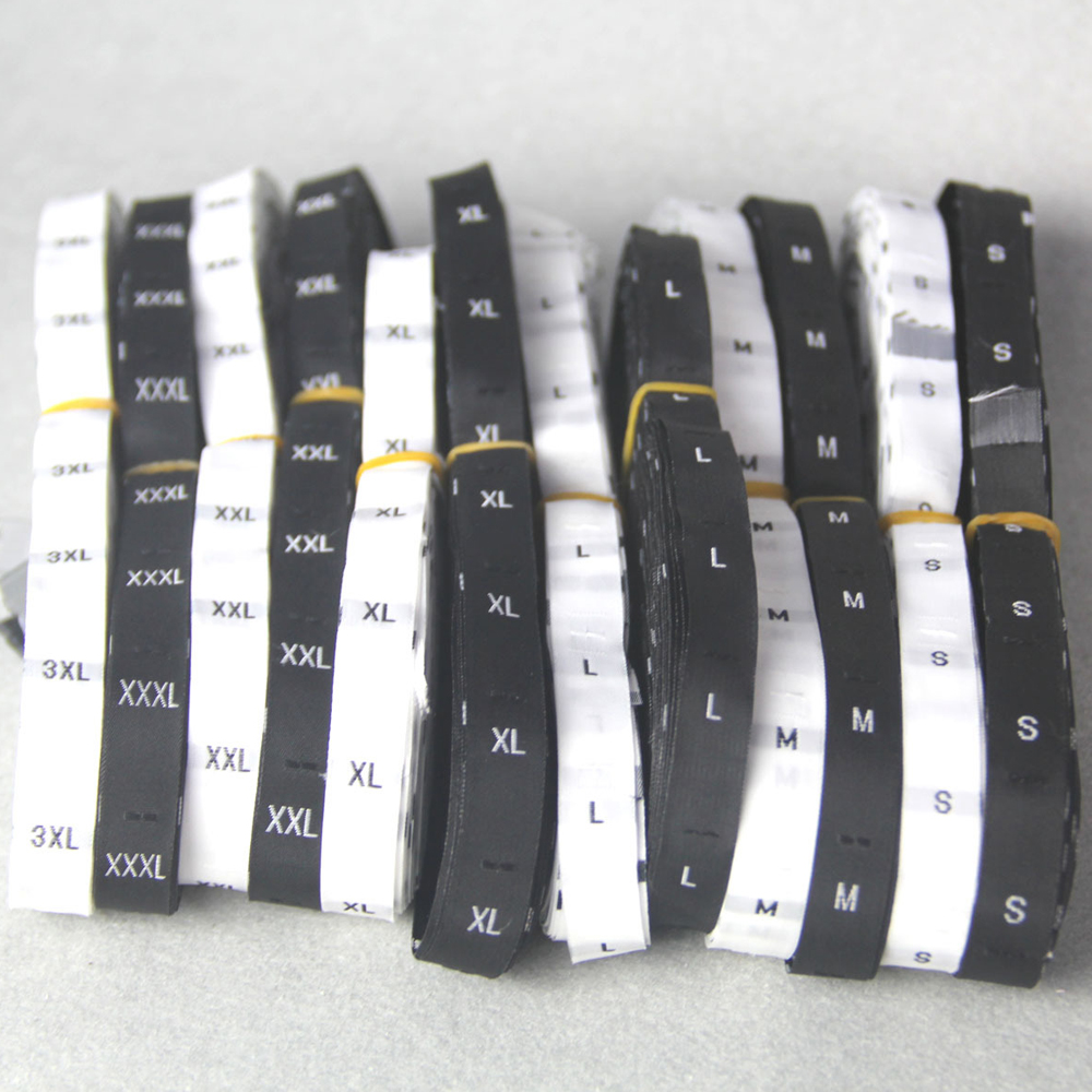 500 Cái/lốc Cổ Size Số Xs S M  - đánh giá và giá Baby Clothing Labels