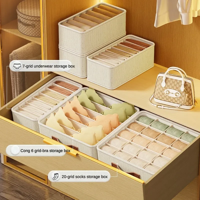 1-5PCS Fabric Drawer Organizer - đánh giá và giá Baby Clothes Organiser