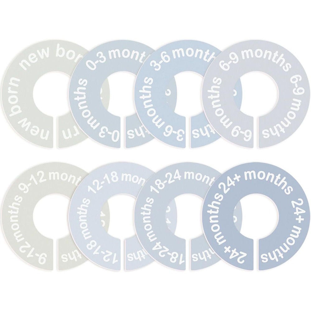 68/9Pcs Organizing Hangers Bab - đánh giá và giá Baby Clothing Hanger Dividers
