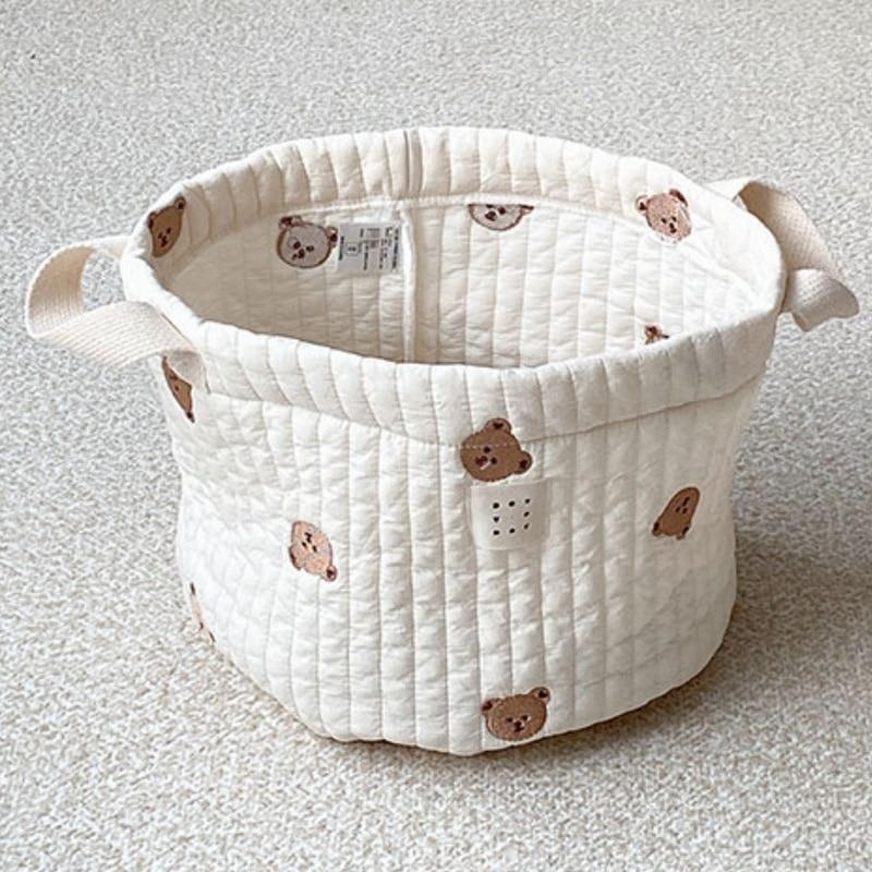 Cute Bear Embroidery Diaper Ba - đánh giá và giá Baby Clothes Organiser