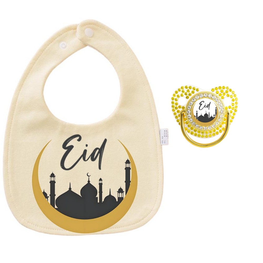Islamic Themed Baby Bib and Sa - đánh giá và giá Printed Bibs Pack