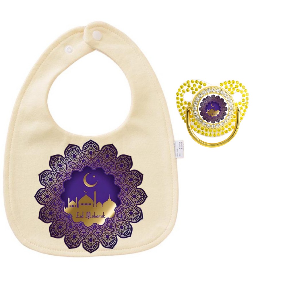 Islamic Themed Baby Bib and Sa - đánh giá và giá Printed Bibs Pack