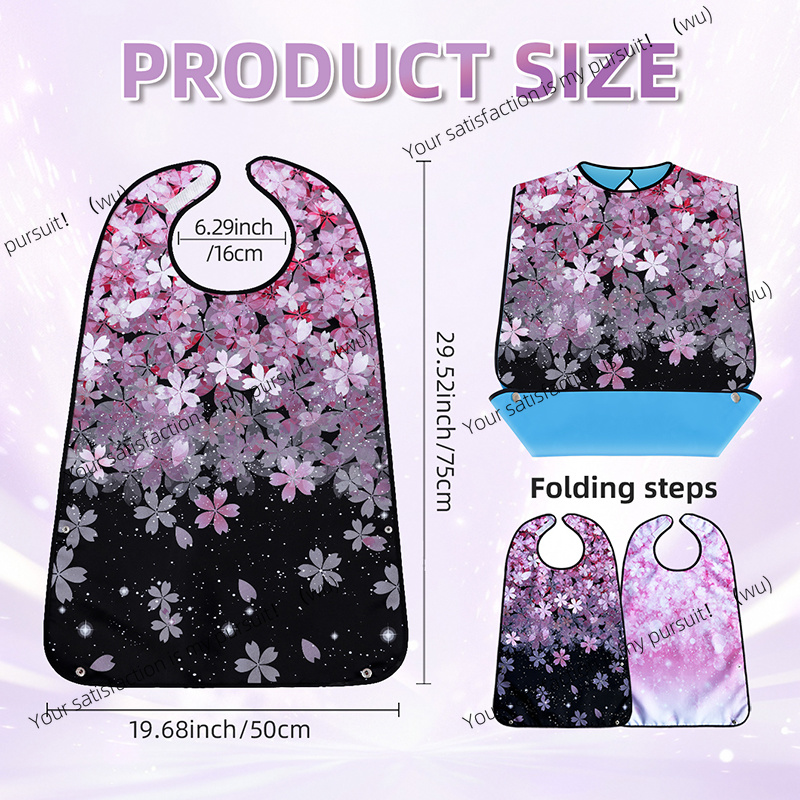 2-Pack Adult Dining Bibs with  - đánh giá và giá Printed Bibs Pack