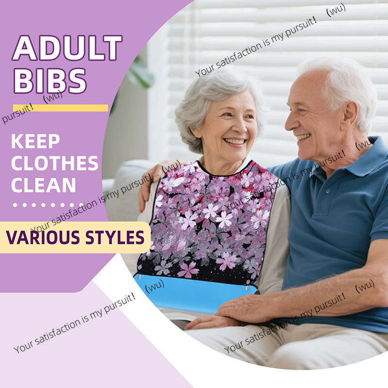 2-Pack Adult Dining Bibs with  - đánh giá và giá Printed Bibs Pack