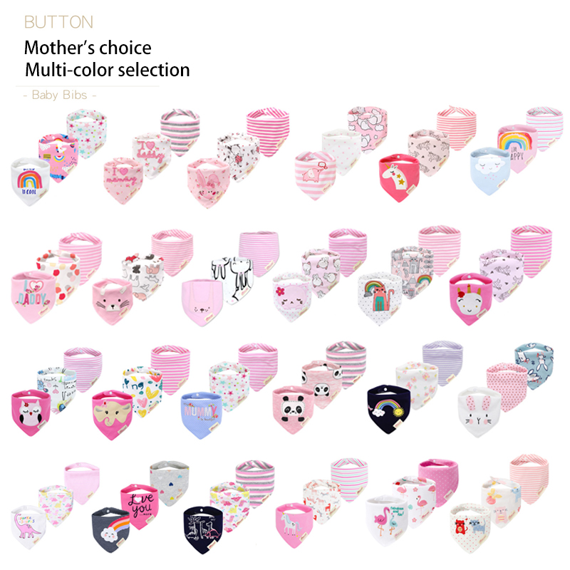 Triangle towel Baby products c - đánh giá và giá Printed Bibs Pack