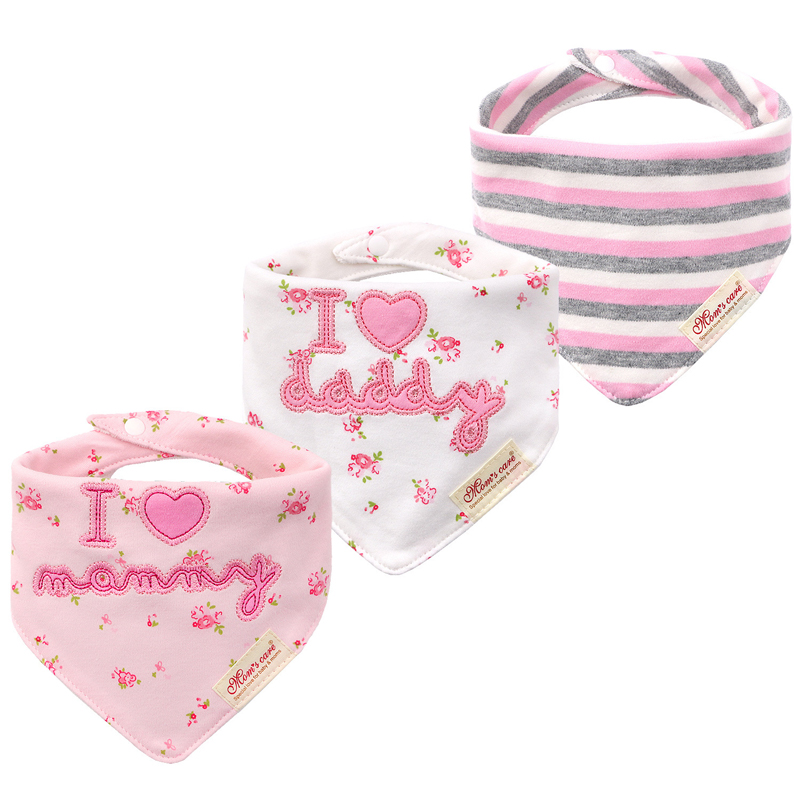 Triangle towel Baby products c - đánh giá và giá Printed Bibs Pack