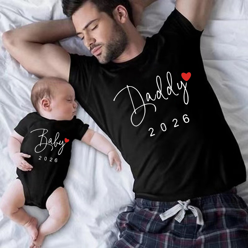 Funny Baby Daddy Mommy 2026 Fa - đánh giá và giá Baby Clothing For Summer